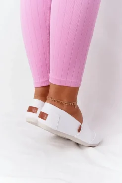 New Evento Damskie Espadryle Białe After Hours