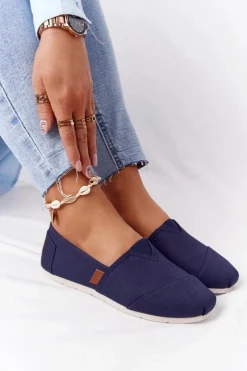 Hot Damskie Espadryle Granatowe After Hours Damskie Czarne Espadryle