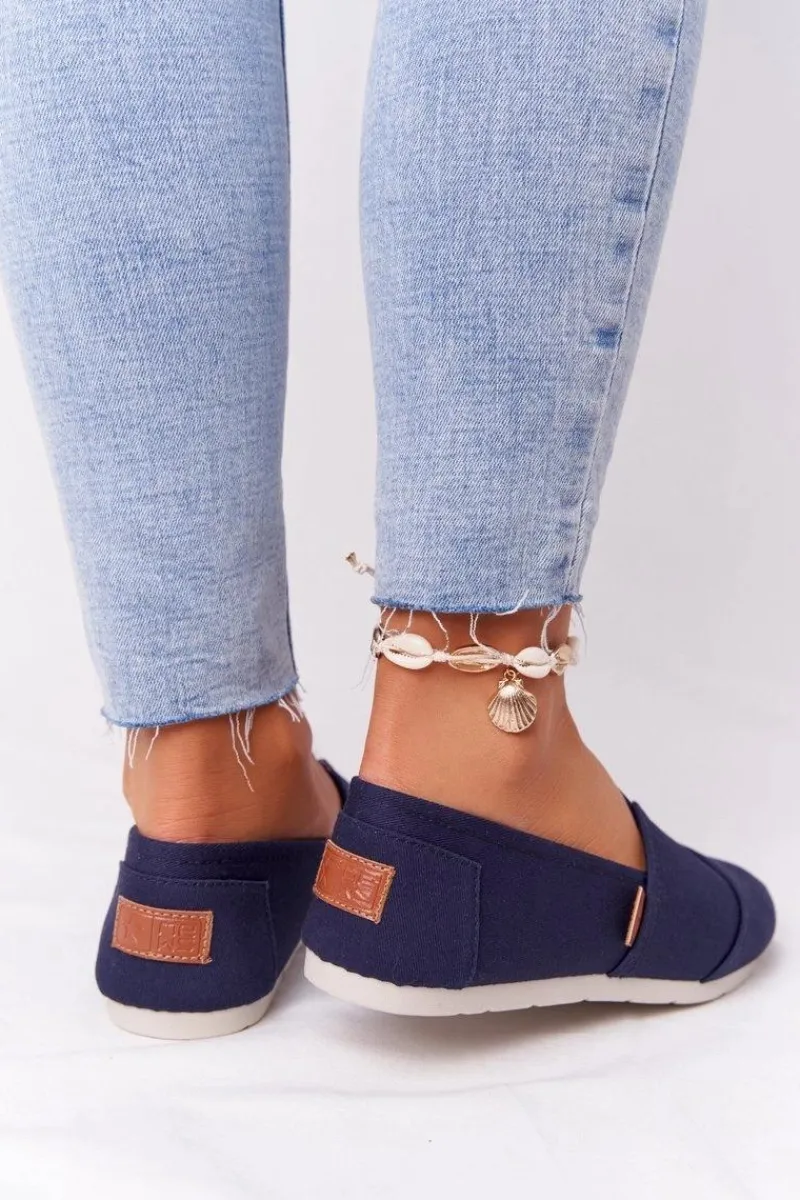 Hot Damskie Espadryle Granatowe After Hours Damskie Czarne Espadryle