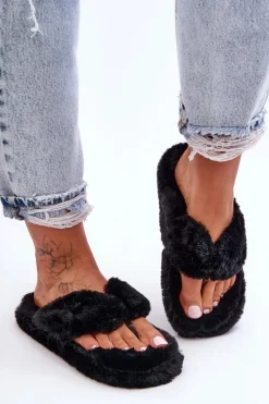 Kapcie Klasyczne|Klapki Z Futerkiem><noscript><img width=