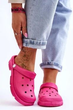 Best Damskie Gumowe Kroksy Fuksja Rabios Damskie Klapki Damskie Klasyczne