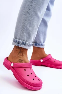 Best Damskie Gumowe Kroksy Fuksja Rabios Damskie Klapki Damskie Klasyczne