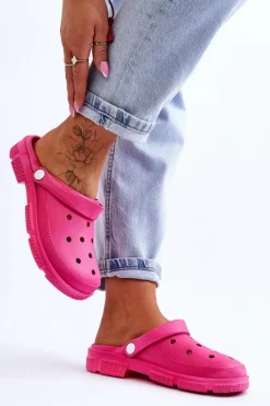 Best Damskie Gumowe Kroksy Fuksja Rabios Damskie Klapki Damskie Klasyczne