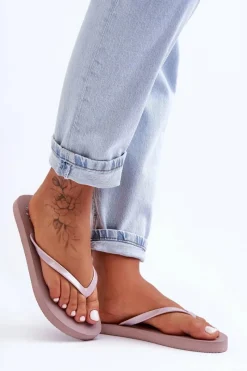 Hot 4F Damskie Japonki Klapki SS23FFLIF064-83S Beżowe