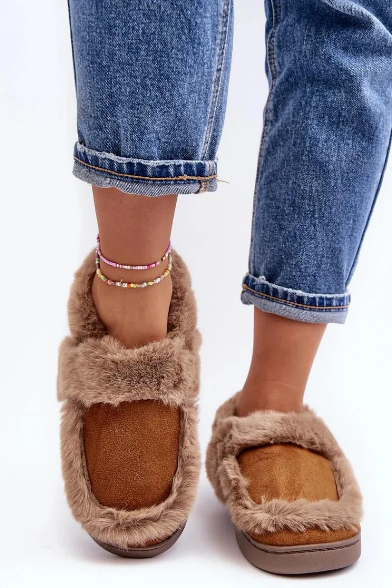 Online Boto Damskie Kapcie Z Futerkiem Camel Sailey