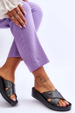 Klapki Na Platformie|Klapki Damskie Klasyczne><noscript><img width=