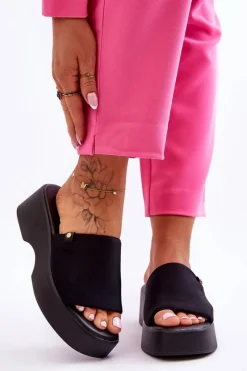 Klapki Na Platformie|Klapki Damskie Klasyczne><noscript><img width=