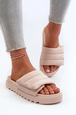 Klapki Damskie Big Star|Klapki Na Platformie><noscript><img width=