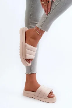 Klapki Damskie Big Star|Klapki Na Platformie><noscript><img width=