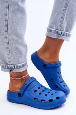 Discount Boto Damskie Klapki e Piankowe EVA Niebieski