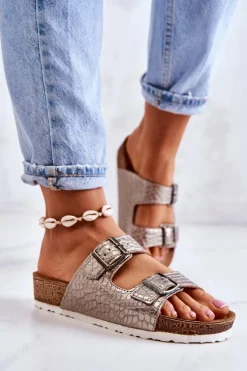 Klapki Damskie Klasyczne><noscript><img width=