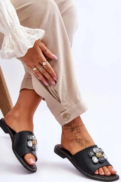 Klapki Damskie Klasyczne><noscript><img width=