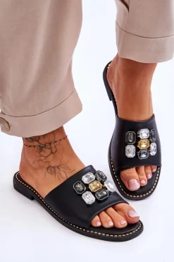 Klapki Damskie Klasyczne><noscript><img width=