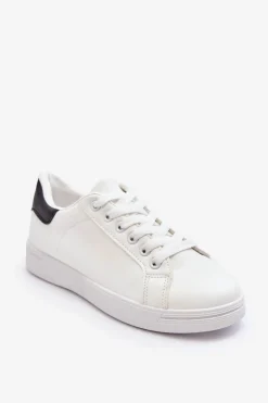 Buty Sportowe Na Platformie|Sneakersy Damskie>Boto Damskie Klasyczne Buty Sportowe Biało-Czarne Corrine