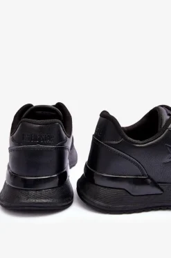 Sale Big Star Shoes Damskie Klasyczne Buty Sportowe Big Star MM274223 Czarne