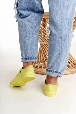 Hot Damskie Klasyczne Niskie Trampki BIG STAR AA274012 Limonkowe Damskie Trampki Damskie Big Star|Trampki Damskie Niskie