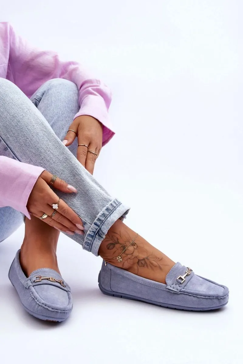 Damskie Klasyczne Zamszowe Mokasyny e Corinell Damskie Mokasyny Damskie Zamszowe