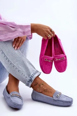 Damskie Klasyczne Zamszowe Mokasyny e Corinell Damskie Mokasyny Damskie Zamszowe