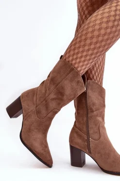 Botki Wiosenne|Brązowe I Beżowe Botki><noscript><img width=