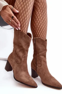 Botki Wiosenne|Brązowe I Beżowe Botki><noscript><img width=