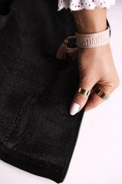 New Damskie Kozaki Za Kolano Zamszowe Czarne Gracelyn Damskie Kozaki Płaskie|Kozaki Zamszowe