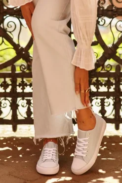 Outlet Damskie Materiałowe Klasyczne Niskie Trampki Miętowe Lennabella Damskie Trampki Damskie Niskie