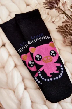 Discount Damskie Śmieszne Skarpetki Ze Zwierzątkami 5-Pak Multikolor Skarpetki|Skarpetki