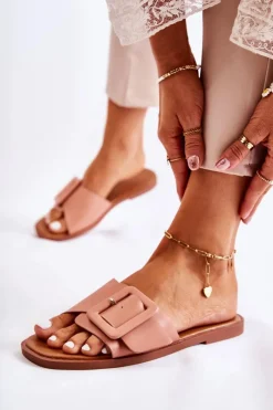 Klapki Damskie Klasyczne><noscript><img width=