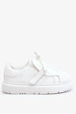 Sneakersy Damskie>Boto Damskie Modne Sportowe Buty Białe Genesis