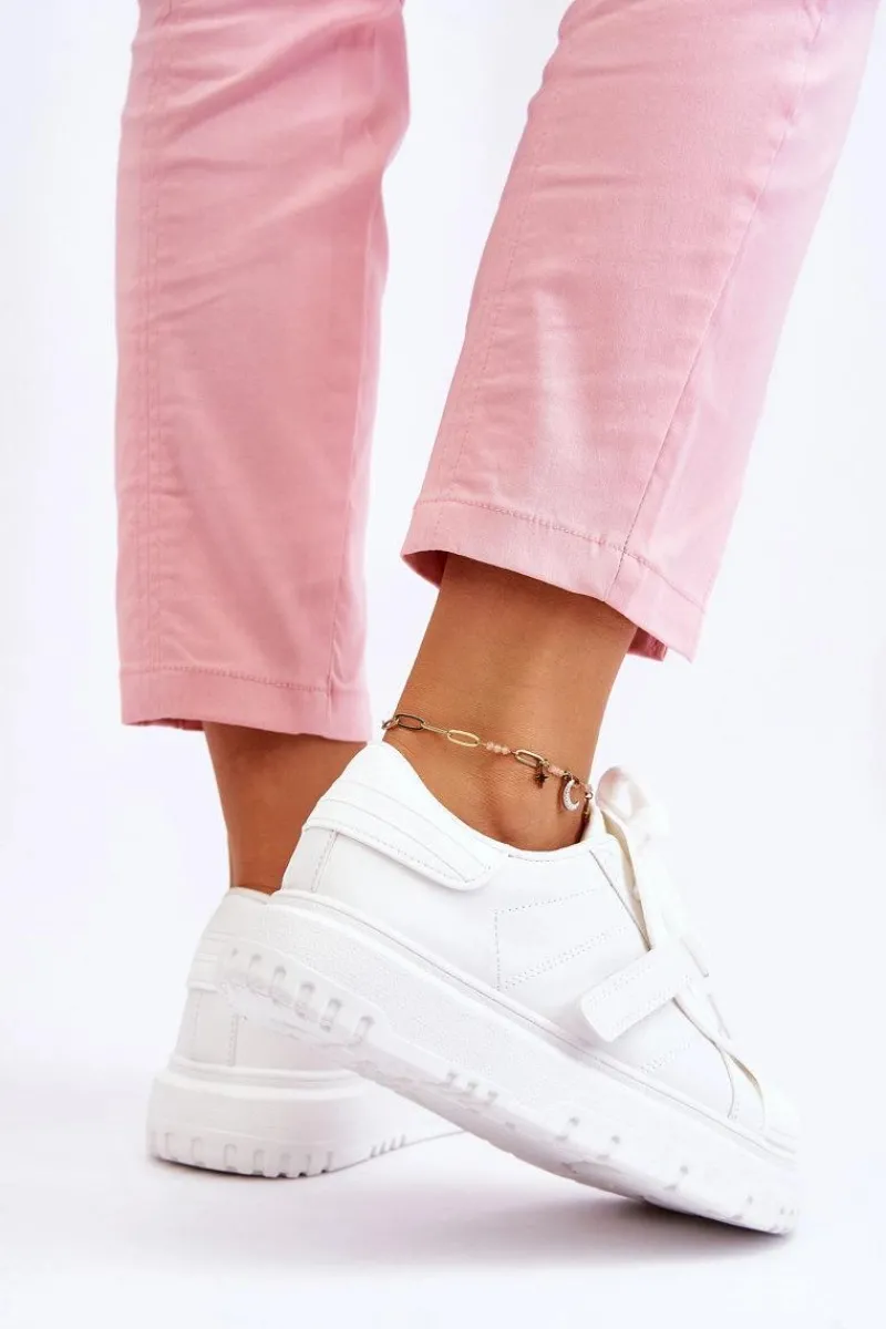 Sneakersy Damskie>Boto Damskie Modne Sportowe Buty Białe Genesis