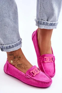 Loafersy Damskie|Mokasyny Damskie Zamszowe><noscript><img width=