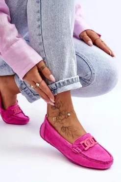 Loafersy Damskie|Mokasyny Damskie Zamszowe><noscript><img width=