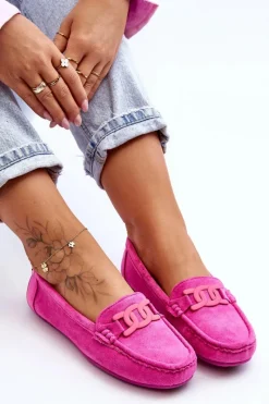 Loafersy Damskie|Mokasyny Damskie Zamszowe><noscript><img width=