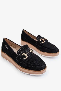 Mokasyny Na Platformie|Mokasyny Damskie Zamszowe>Boto Damskie Mokasyny Na Platformie Czarne Danny