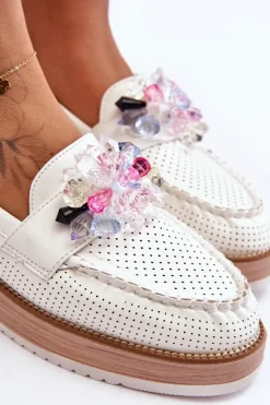 Mokasyny Na Platformie|Mokasyny Damskie Zamszowe><noscript><img width=