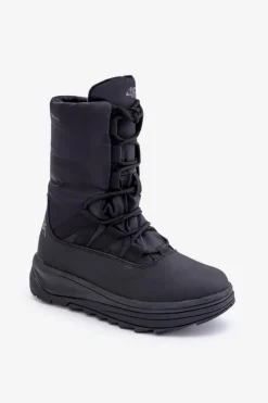 Śniegowce Damskie></noscript>4F Damskie Śniegowce INUA Z Ociepliną Primaloft RAW2SBSF012 Czarne Czarny