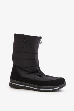 Śniegowce Damskie|Botki Płaskie><noscript><img width=