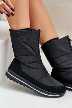 Śniegowce Damskie|Botki Płaskie><noscript><img width=