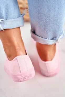 Trampki Damskie Big Star|Trampki Damskie Niskie></noscript>Big Star Shoes Damskie Niskie Trampki Big Star DD274443 Jasnoróżowe