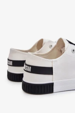 Trampki Damskie Big Star|Trampki Damskie Niskie></noscript>Big Star Shoes Damskie Niskie Trampki Big Star LL274039 Białe