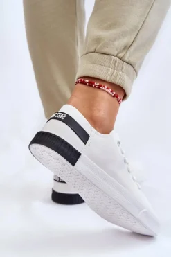 Trampki Damskie Big Star|Trampki Damskie Niskie></noscript>Big Star Shoes Damskie Niskie Trampki Big Star LL274039 Białe