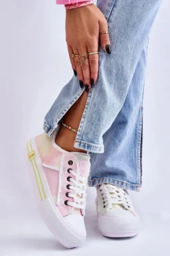 Clearance Big Star Shoes Damskie Niskie Trampki Big Star LL274174 Multikolor