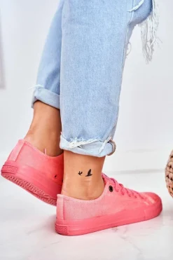 Trampki Damskie Big Star|Trampki Damskie Niskie></noscript>Big Star Shoes Damskie Niskie Trampki Big Star DD274444 Różowe