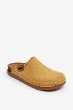 Discount Damskie Obuwie Domowe Kapcie DJ000010 Żółte Damskie Kapcie Klasyczne|Klapki Damskie Klasyczne