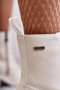 Damskie Trapery|Botki Sznurowane><noscript><img width=