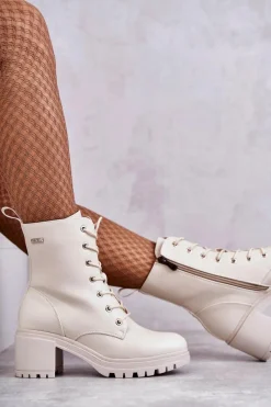 Damskie Trapery|Botki Sznurowane><noscript><img width=