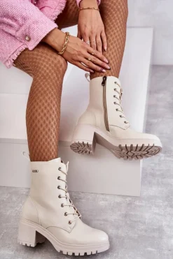 Damskie Trapery|Botki Sznurowane><noscript><img width=