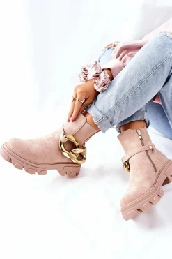 Botki Zimowe Damskie|Botki Płaskie><noscript><img width=