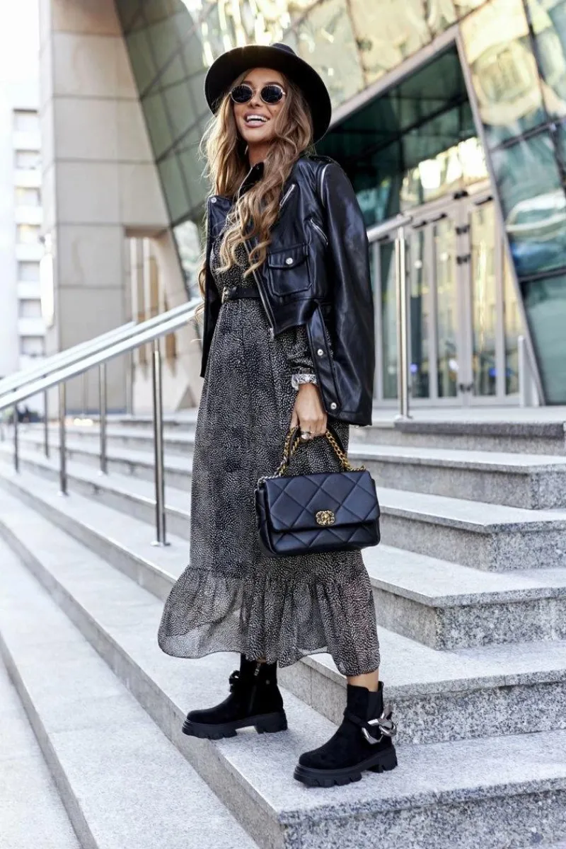 Clearance Damskie Ocieplane Botki Sztyblety Czarne Visione Damskie Czarne Botki|Botki Zimowe Damskie