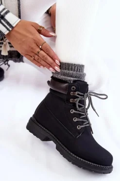 Damskie Trapery|Botki Sznurowane><noscript><img width=